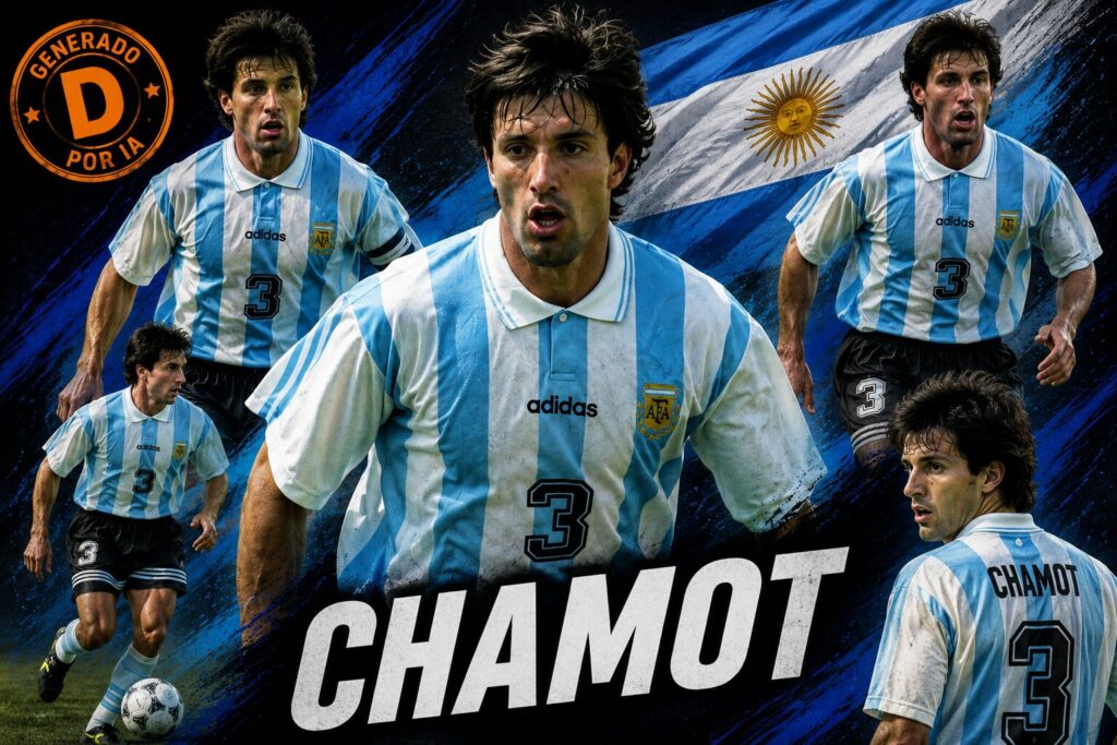 José Chamot, el uruguayense que jugó tres Mundiales y se ganó un lugar entre los grandes defensores argentinos