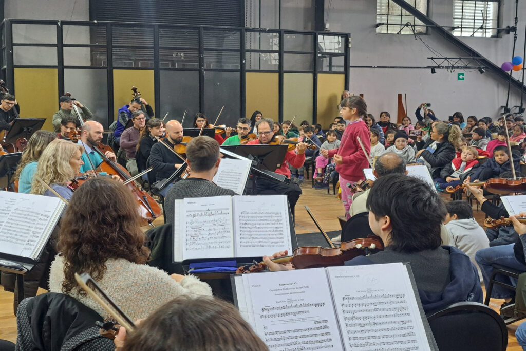 "A Toda Orquesta": la Sinfónica de Entre Ríos suma nuevas funciones para escuelas de la provincia
