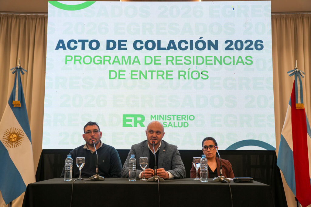 Entre Ríos sumó 96 nuevos especialistas en 17 áreas de la salud