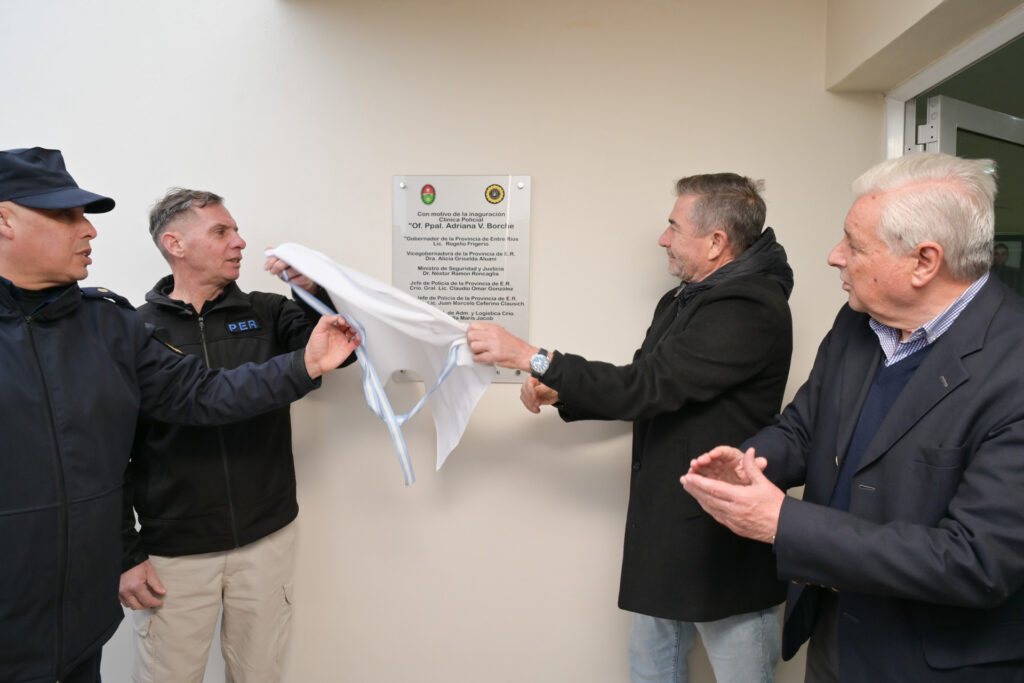Concepción del Uruguay: inauguraron consultorios policiales y un nuevo destacamento