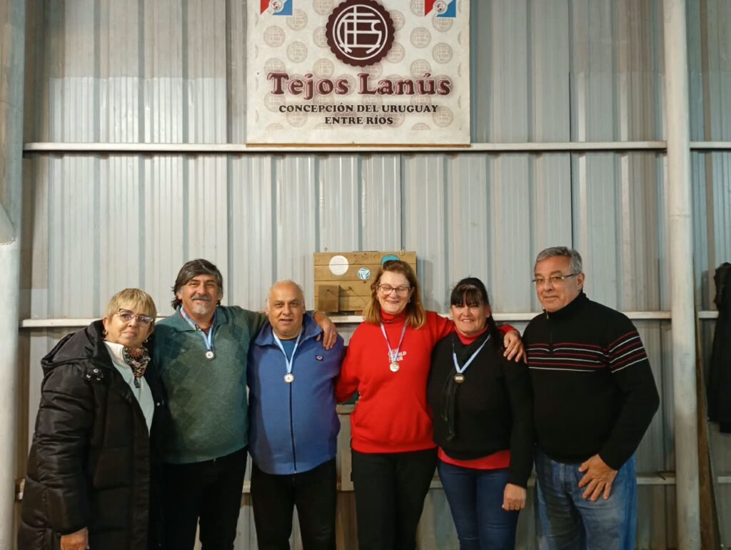 Juegos Evita para adultos mayores: concluyó la instancia local de tejo en el Club Lanús