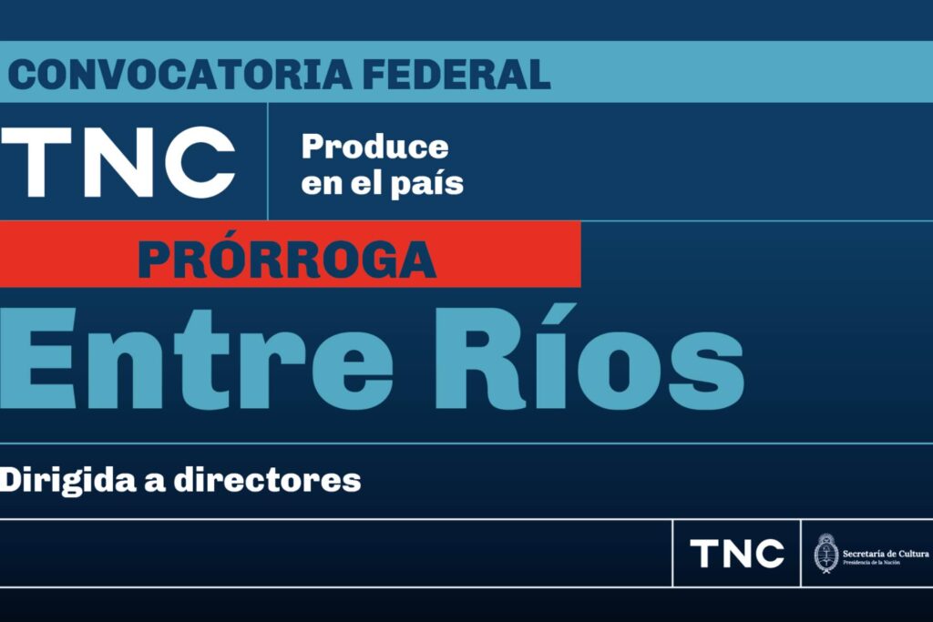 Extienden el plazo para que directores teatrales entrerrianos se presenten a la convocatoria del Teatro Nacional Cervantes