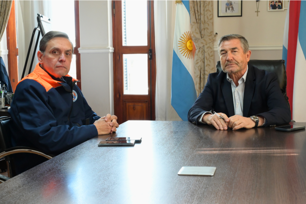 Víctor Alfonso Chanenko asumió como nuevo director provincial de Defensa Civil