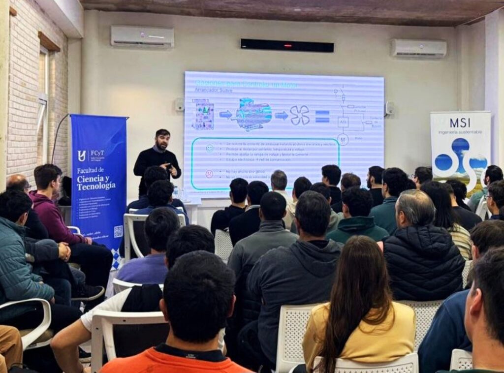 Capacitaron sobre Gestión Inteligente de Motores Eléctricos en el Polo Tecnológico La Nube