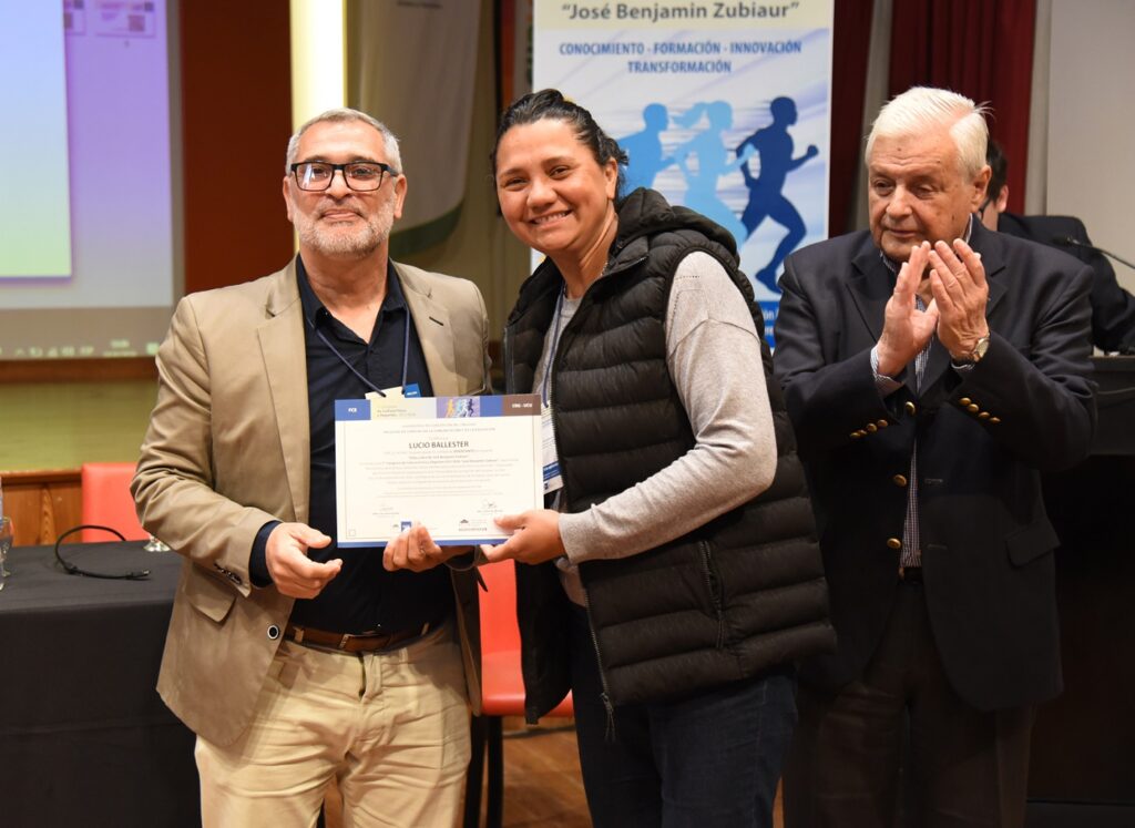 Lauritto encabezó las exposiciones en el 1° Congreso de Cultura Física y Deportes en Gualeguaychú