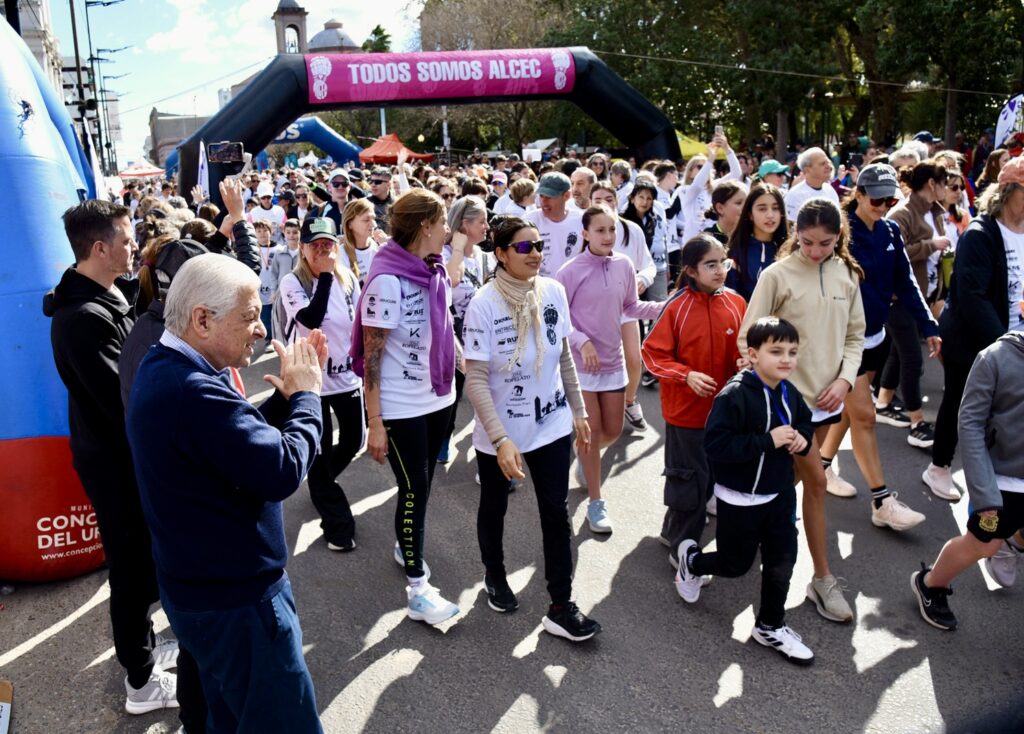 Concepción del Uruguay respaldó masivamente la 14° edición de la Maratón Solidaria de ALCEC