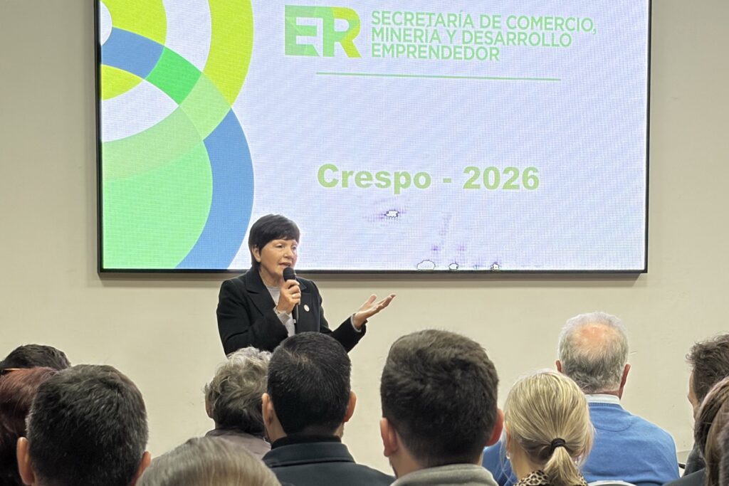 Crespo albergó el segundo encuentro sobre financiamiento e inversión para el desarrollo productivo