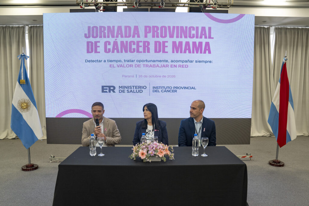 Entre Ríos llevó a cabo la Jornada Provincial de Cáncer de Mama con foco en el trabajo en red