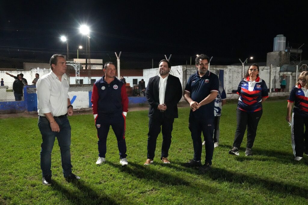 San Benito: instalaron más de 450 luces LED para mejorar el alumbrado público