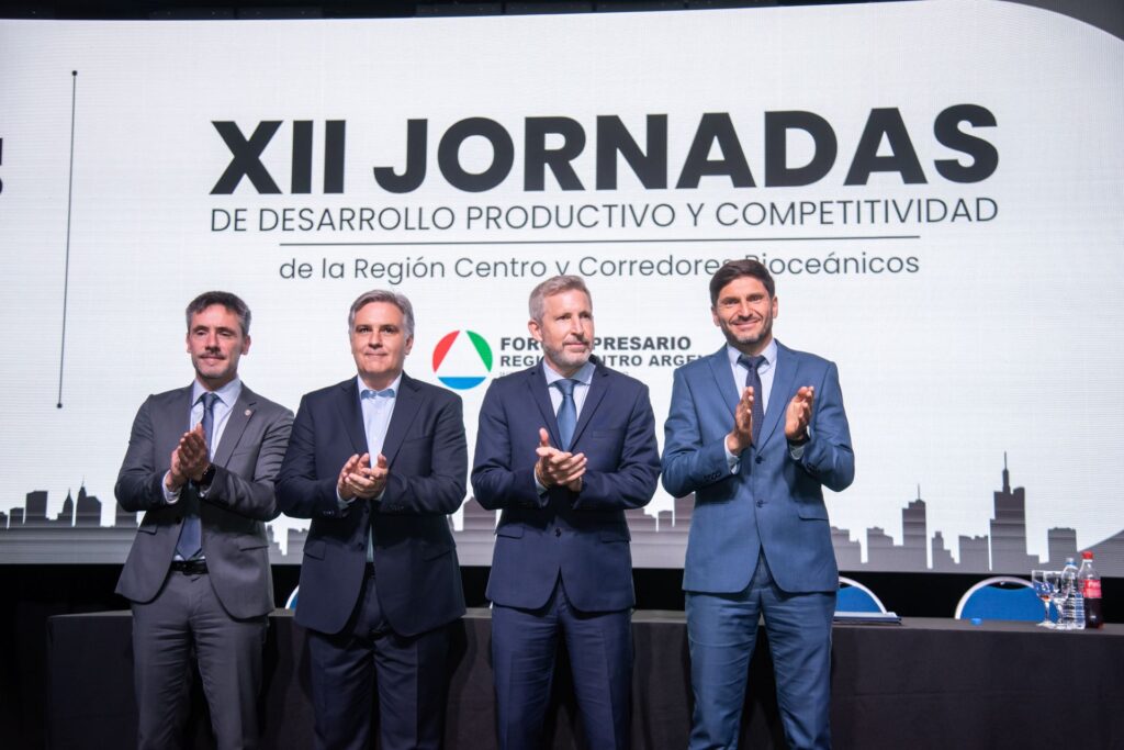 Región Centro: Frigerio, Llaryora y Pullaro acordaron potenciar la producción y la conectividad